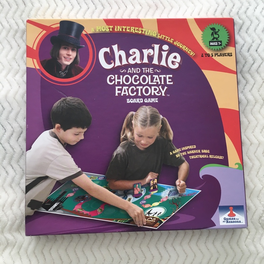 Charlie and the chocolate factory board game